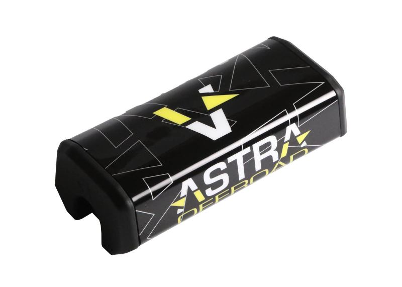 Lenkerpolster groß von Astra Offroad schwarz/weiß/gelb